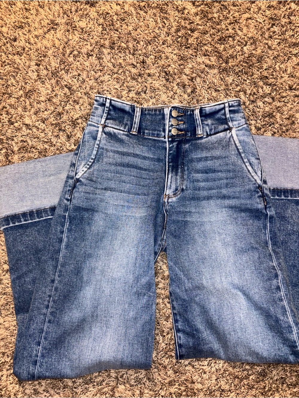 Risen High-Rise wide leg Blue Women’s Jeans 24